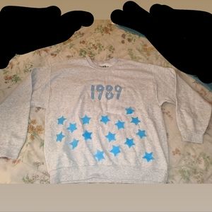 Taylor Swift Spotify Fans First 1989 Crewneck